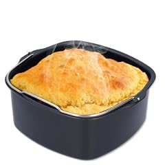 Barile Torta, Friggitrice Ad Aria Stampo per Torta Friggitrice in Ferro Accessori per Tortiera Antiaderente per HD9925 HD9860 HD9905/01(17.5cm / 7in)