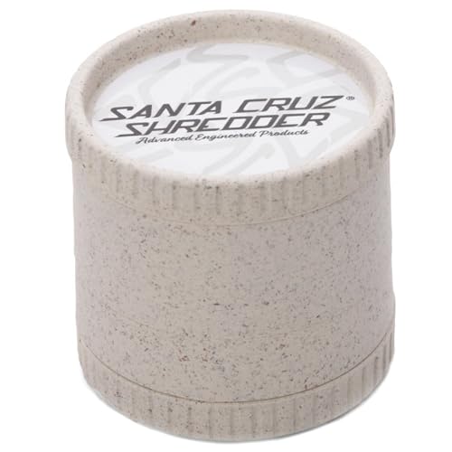 Santa Cruz Shredder Herb and Spice Grinder Made in USA (White)