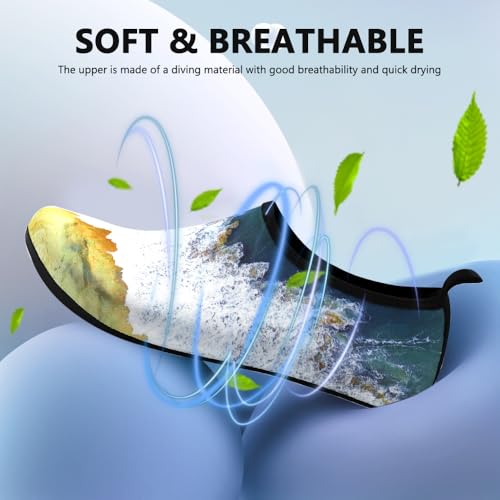Image of Water Shoes for Women Men Quick-Dry Barefoot Aqua Socks Swim Pool Non Slip Surf Yoga Exercise Outdoor Trave Essentials