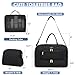 Large Women's Travel Duffel, Weekender with Shoe Compartment, Carry On Overnight Bag, Gym Duffel with Wet Pocket, Hospital Bags Set