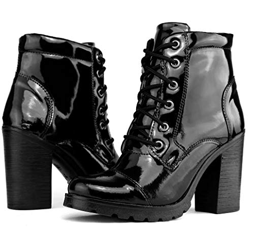 Bota Tratorada Neway Cano Curto Feminina Tamanho:38;Cor:Preto;Gênero:Feminino