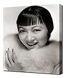 Wong Anna May 32 S Impression sur toile sur cadre en bois Tableau parfait pour la décoration murale