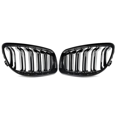 Grille avant noire brillante pour BMW E90 E91 Série 3 LCI Berline et Touring 2009-2013