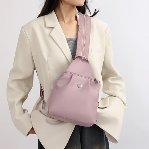 Waterproof 2-Way Commuter Bag, Mini Oxford Cloth Travel Daypack, Small Backpack Purse for Women3