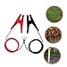 VINTORKY 2Pcs Solar Fence Charger Jump Connector Cable Copper Clamps Electric Fence Jump Lead for Farm Fencing System Color Heavy Duty Accessories