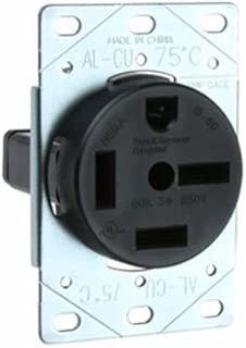Legrand-Pass & Seymour Pass & Seymour 5760 Straight Blade Receptacle 3P 4W 60A 250V - coolthings.us
