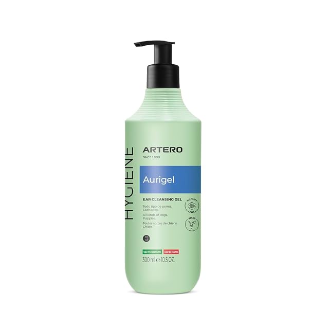 ARTERO Aurigel. Limpiador de Oidos para Perros. Gel Higiénico con Árbol de Té Australiano, Antiséptico Natural