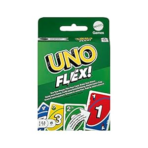 Jeu de Cartes UNO Flex pour Adultes et Soirées Amusantes