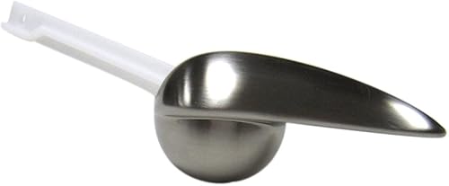 American Standard 7389032950A Palanca de viaje de plástico de la mano izquierda, para los tanques del inodoro del cadete 3, níquel satinado