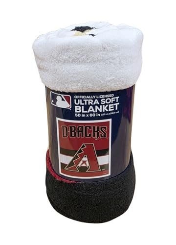 Couverture MLB Arizona Diamondbacks douce plaid de qualité supérieure - 3