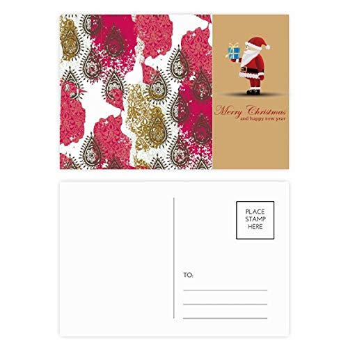 Cartes postales père Noël pour décorer votre table de fête et écrire vos vœux