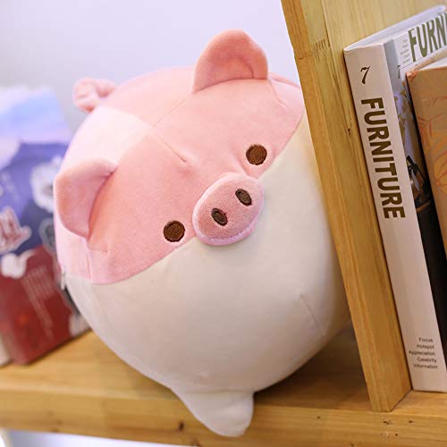 Auspicious Beginning Stuffed Animal Toy Anime Kawaii Plush Pig Soft Pillow, Plush Toy Gifts For Boys Girls (Pink, 19.6In) #TOP4