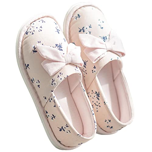 [ココマリ] スリッパ レディース ルームシューズ かかと付き 滑り止め おしゃれ 歩きやすい かかとあり 洗える 室内履き R-09 スリッポン 病院 入院 介護 施設 かかと 婦人 授業参観 学校 会社 靴 ルームスリッパ くつ シューズ 春 夏 秋 冬 用 上履き 室内 かわいい 人気 マタニティ マタニティシューズ 妊婦 妊婦靴 ゴム底 レディーススリッパ (24.5-25.0cm, ピンク, measurement_24_point_5_centimeters)のサムネイル