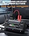 BRPOM Starthilfe Powerbank für PKW 9000A Autobatterie Booster für alle Fahrzeuge & 12.0L Diesel mit LED-Taschenlampe, Großdisplay & Springkabel – Ideal für SUV, Motorräder, Rasenmäher