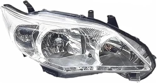 Phares pour Toyota Corolla 2010-2013 optique avant gauche blanc