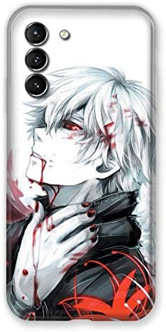 Case for Samsung Galaxy S21 Kaneki Manga White