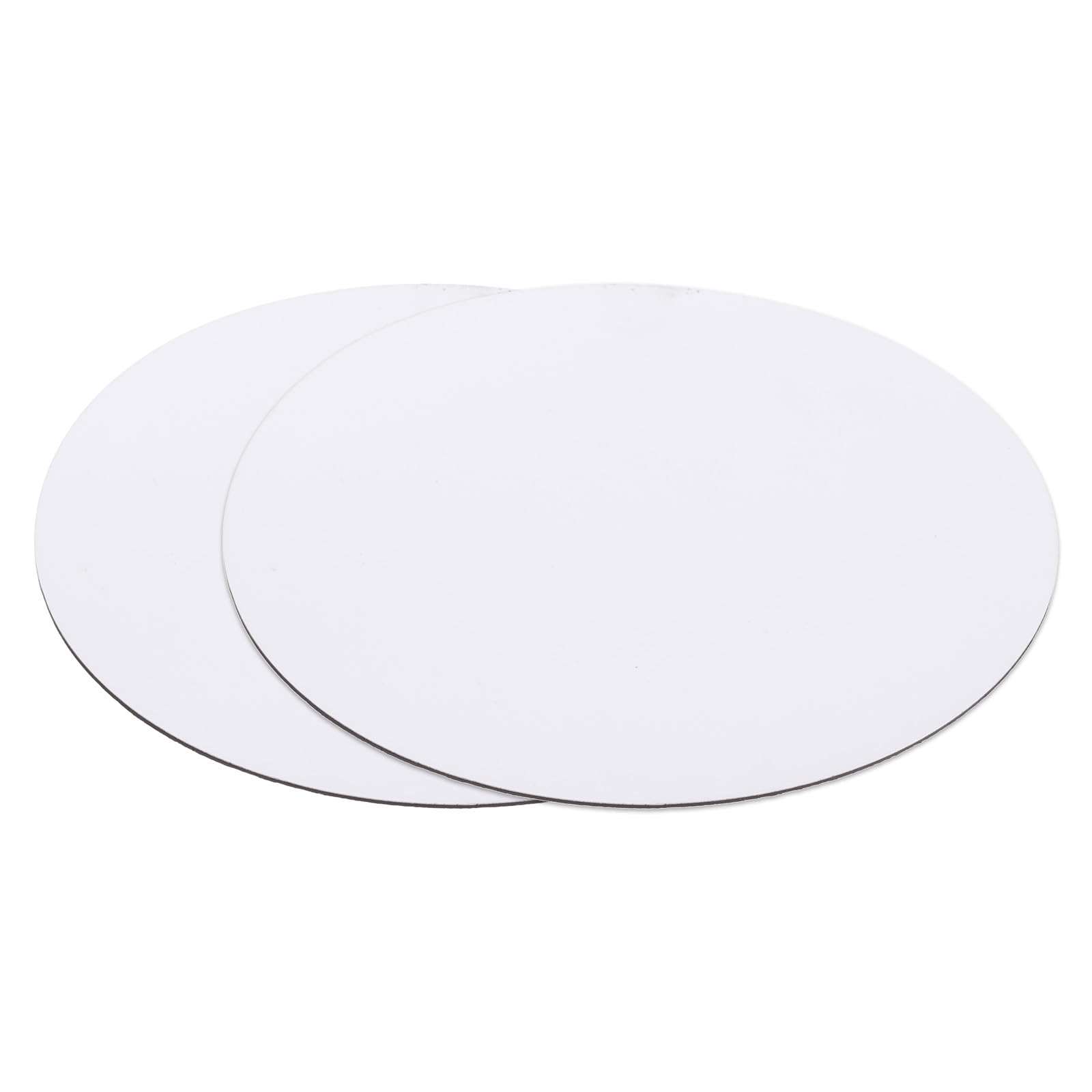 sourcing map 2 Pcs Magnetic Vent Covers, Dia.6.5" Round Air Vent Covers Standard Air Register Cap for Wall Floor Ceiling HVAC Fireplace Furnace, Black and White