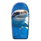 Tiefe: ca. 4,5 cm Hochwertiges Bodyboard mit real Life Hai ca. 94 cm