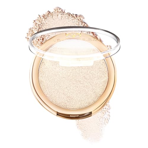 Paletas de polvo iluminador horneado para maquillaje, resaltadores faciales, iluminadores de maquillaje Maquillaje