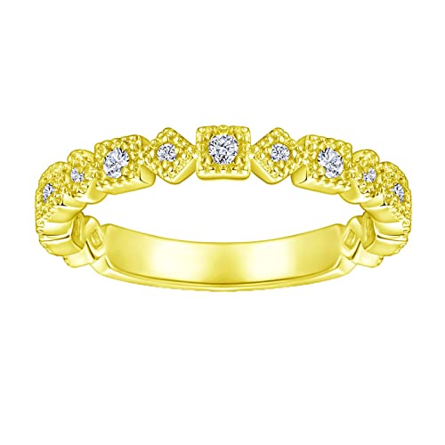 Bague femme en argent losange géométrique serti de strass