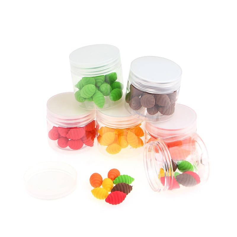 Set de 30 cebos flotantes multicolor para pesca miniatura 1