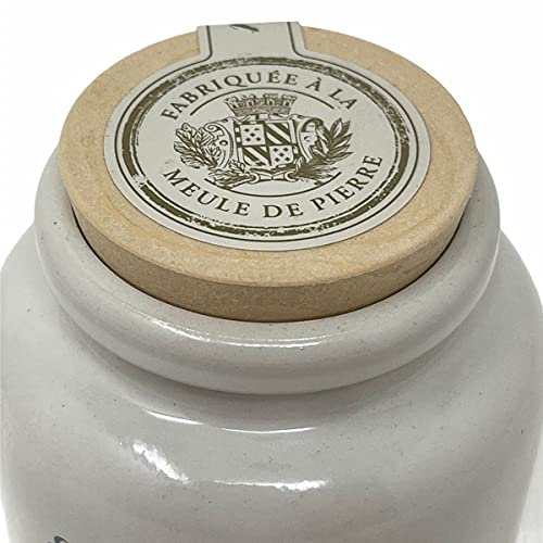 Moutarde de Dijon MEAUX grobkörnig, im Steintopf, Fallot, 250ml