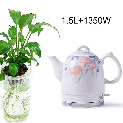 Hervidor eléctrico de cerámica sin cable 1.5L 1350W miniatura 5