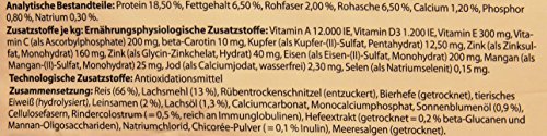 MERA PURE Adult Trockenfutter I Hundefutter ohne glutenhaltige Zutaten für sensible Hunde mit Lachs und Reis I 4 Kg