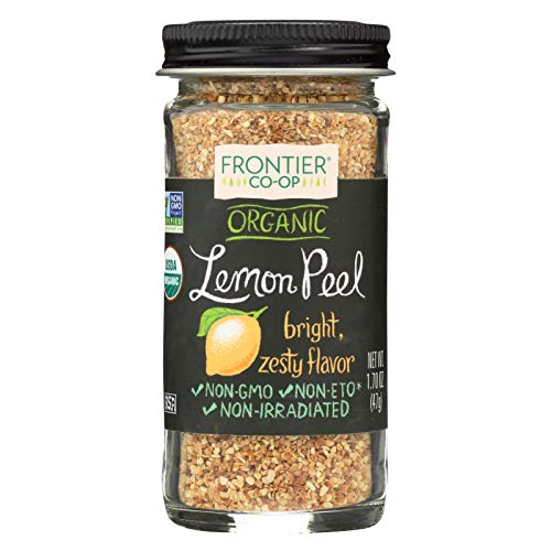 Frontier Herb Lemon Peel - Organic - Granules - 2.10 oz
