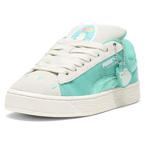 PUMA Womens Squishmellow X Suede XL Winston Lace Up Sneakers Shoes Casual - Green - Size 9 M2