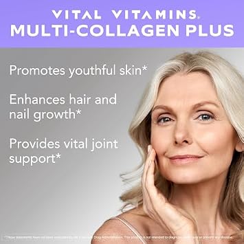 Vital Vitamins Multi Collagen Complex Plus Capsules + Probiotic Complex