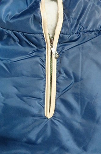 Warm Winter Lined Poncho for Wheelchair Users (Dark Green)