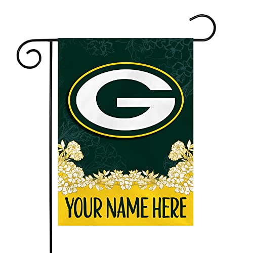 Image of Rico Industries NFL Standard /Primary Personalized 13 inch x 18 inch Double Sided Garden Flag