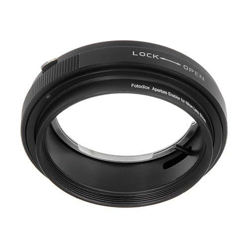 Image of Fotodiox RB2A 58mm Macro Reverse Ring Kit w / Nikon G & DX Lens Aperture Control, Lens Cap & 52mm UV Protector