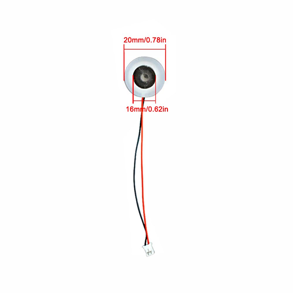 5 dischi umidificatori piezoelettrici microporosi ad ultrasuoni in ceramica, dischi di ricambio per nebulizzatore a ultrasuoni, accessori per camera da letto, casa, ufficio (16 mm)