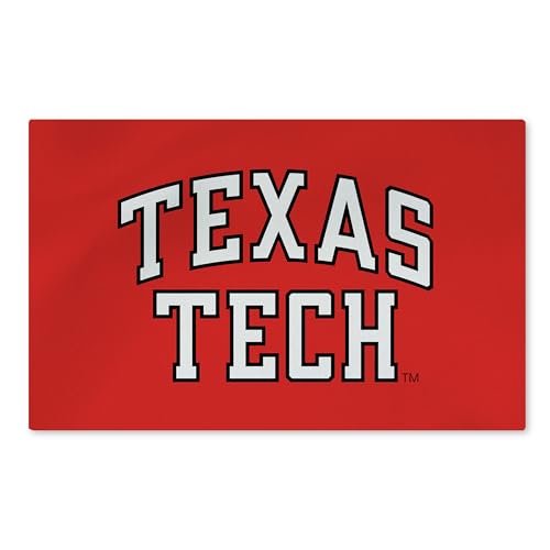 Northwest Texas Tech Red Raiders NCAA Logo Washable Rug 20x32 inches