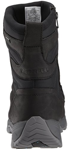 Merrell Men's COLDPACK ICE+ 8" Zip Polar Waterproof Snow Boot, Black, 12 M US