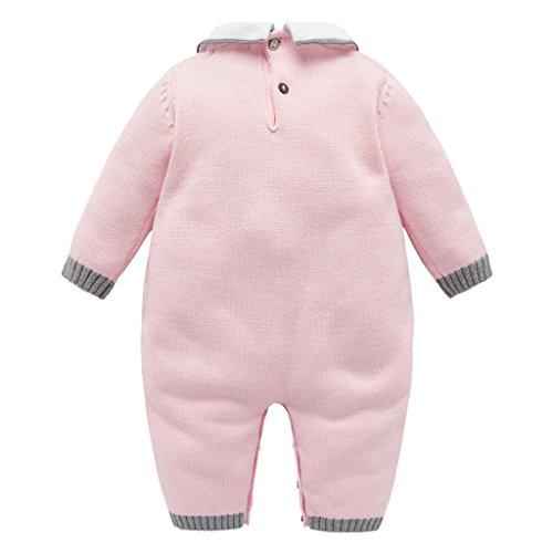 Bambino Pagliaccetto a Maglia Cotone Jumpsuit