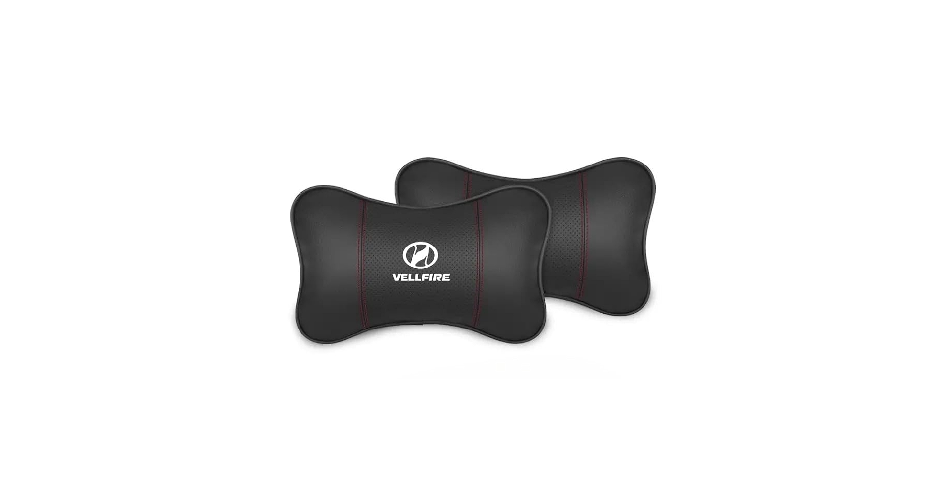 〓新品〓2個セット〓ヴェルファイア専用ネックパッド〓カーボンレザー刺繍仕様〓 Amazon | ヴェルファイア VELLFIRE ネックパッド, 車用ネック