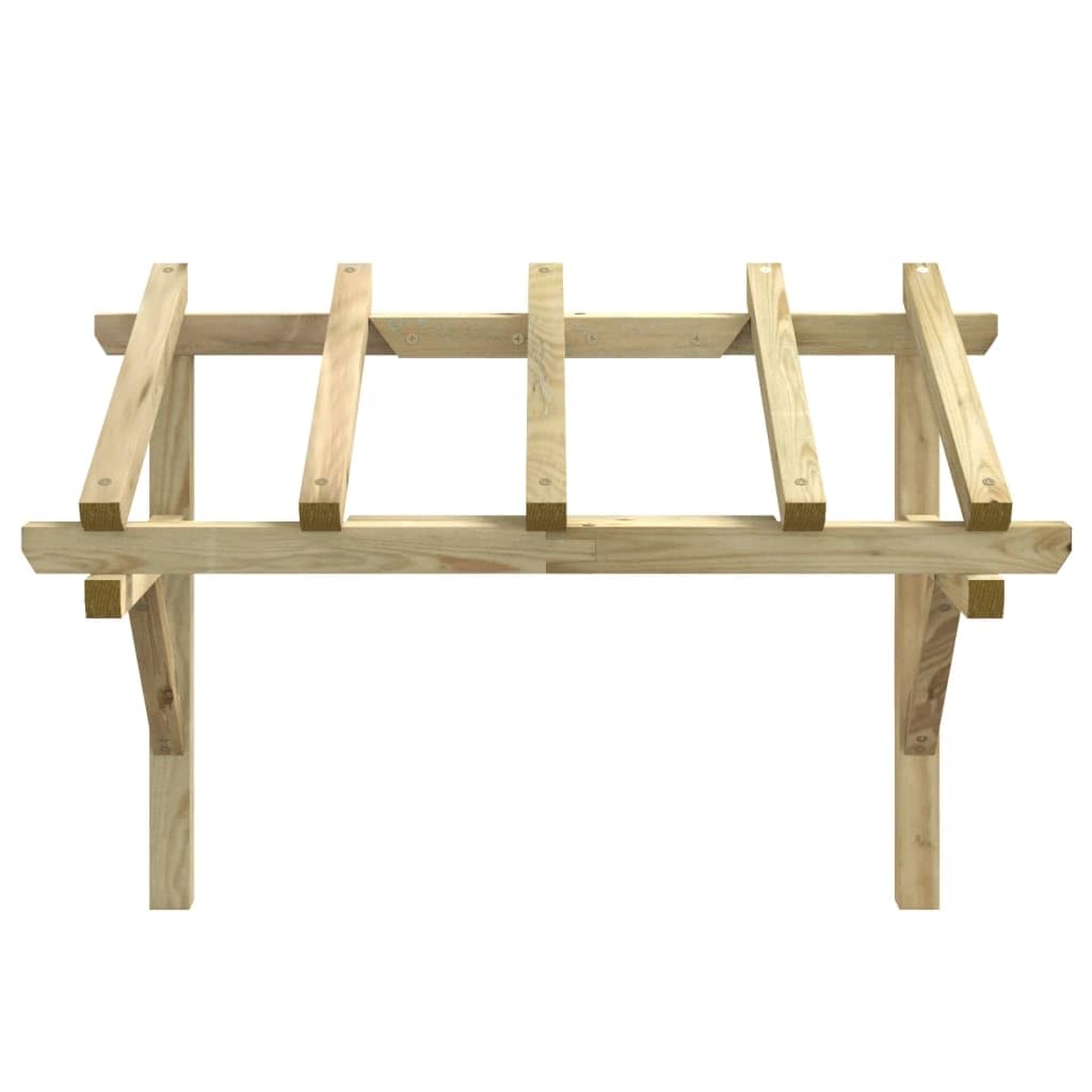 pannelli frangivista,separé da esterno,Tettoia per Porta d'Ingresso 150x100x100 cm in Legno di PinoIdeale per porte, portoni e finestre.