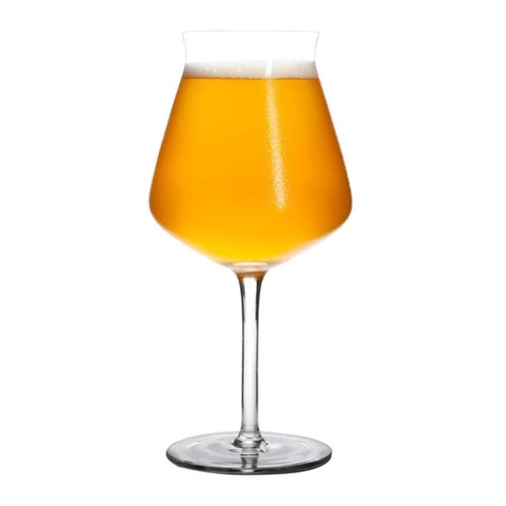 Verre de bière 400ml esthétique fine pour restaurant et hôtel