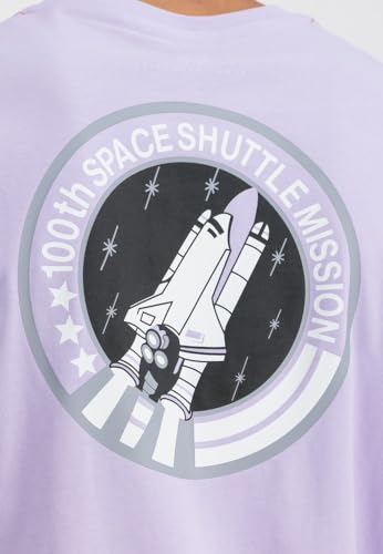 Alpha Industries Space Shuttle T T-Shirt für Herren Pale Violet – Ansicht 6