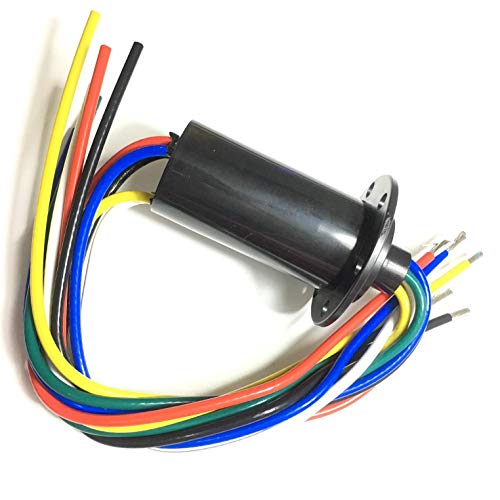6 Fili 12 Fili 2A 5A 10A 15A 20A 30A Collettore Ad Anello Rotante Contatto Elettrico Connettore a Giunto (6 Cavi 20A)
