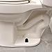4Pcs Toilet Bowl Caps Plastic Covers with Screws, Easy to Install Decorative Toilet Cap Set for Bathroom Floor Base, Secure Screw Concealment