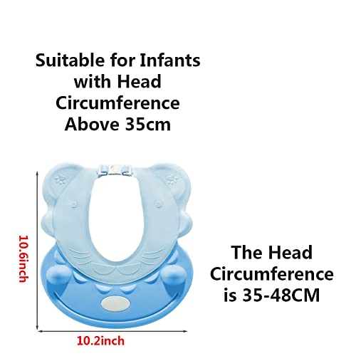 Cuffia da doccia per bambini, con aiuto per il