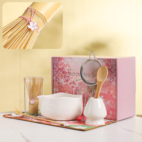 DWEHIXBUY Handcrafted Matcha Bowl Set