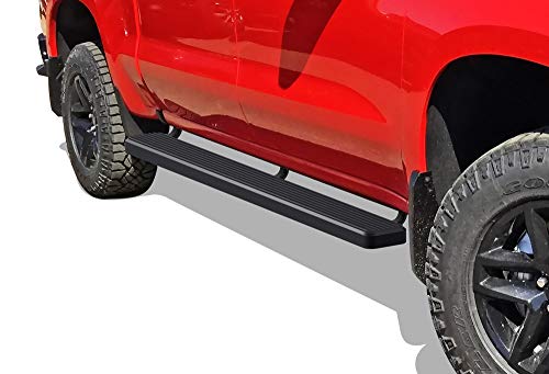 Estribos APS Premium Acero Inoxidable Negro 6 pulg. miniatura 4