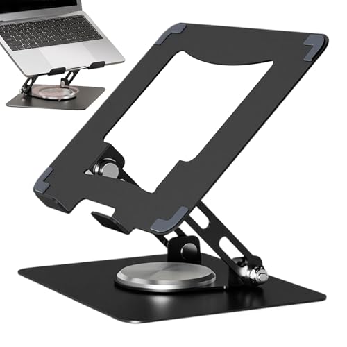 Support d'ordinateur portable réglable pour soulager le dos et ventiler les PC 17 pouces