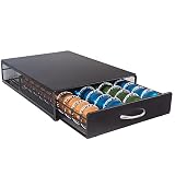 Gadgy Porte Capsule Compatible avec Nespresso Vertuo avec Tiroir | Rangement Capsules À Café | Support pour 40 Capsules