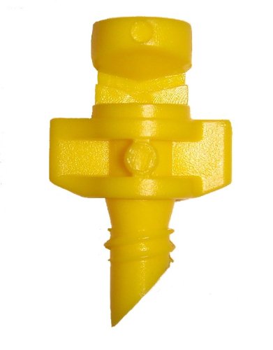 180 Degree Yellow Aero Jet Micro Sprayer Mister Nozzle, Pack of 50